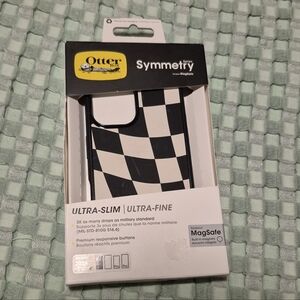 iPhone 2024 OtterBox Symmetry Checkered Phone Case